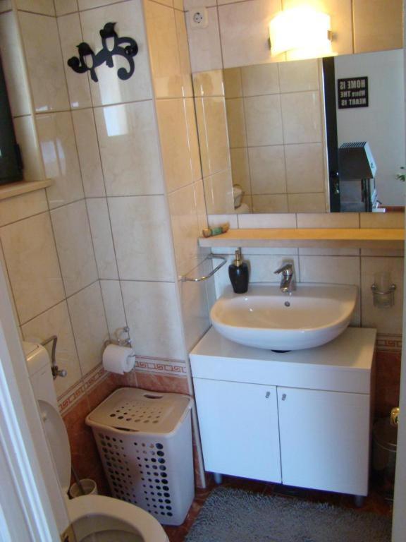 Apartman Alida Podgora Bagian luar foto